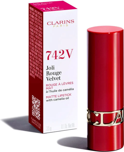 Joli Rouge Velvet Lipstick 742V