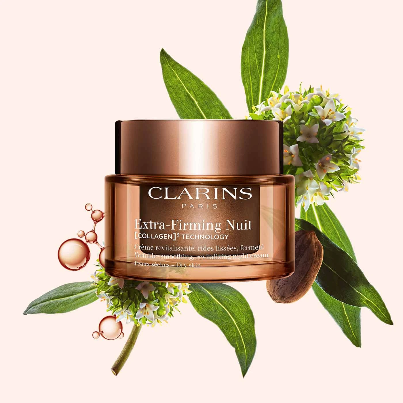 Clarins Extra-Firming Night Cream for Dry Skin