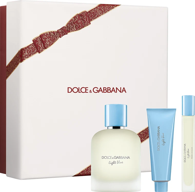 Light Blue Pour Homme Set 100+50+10