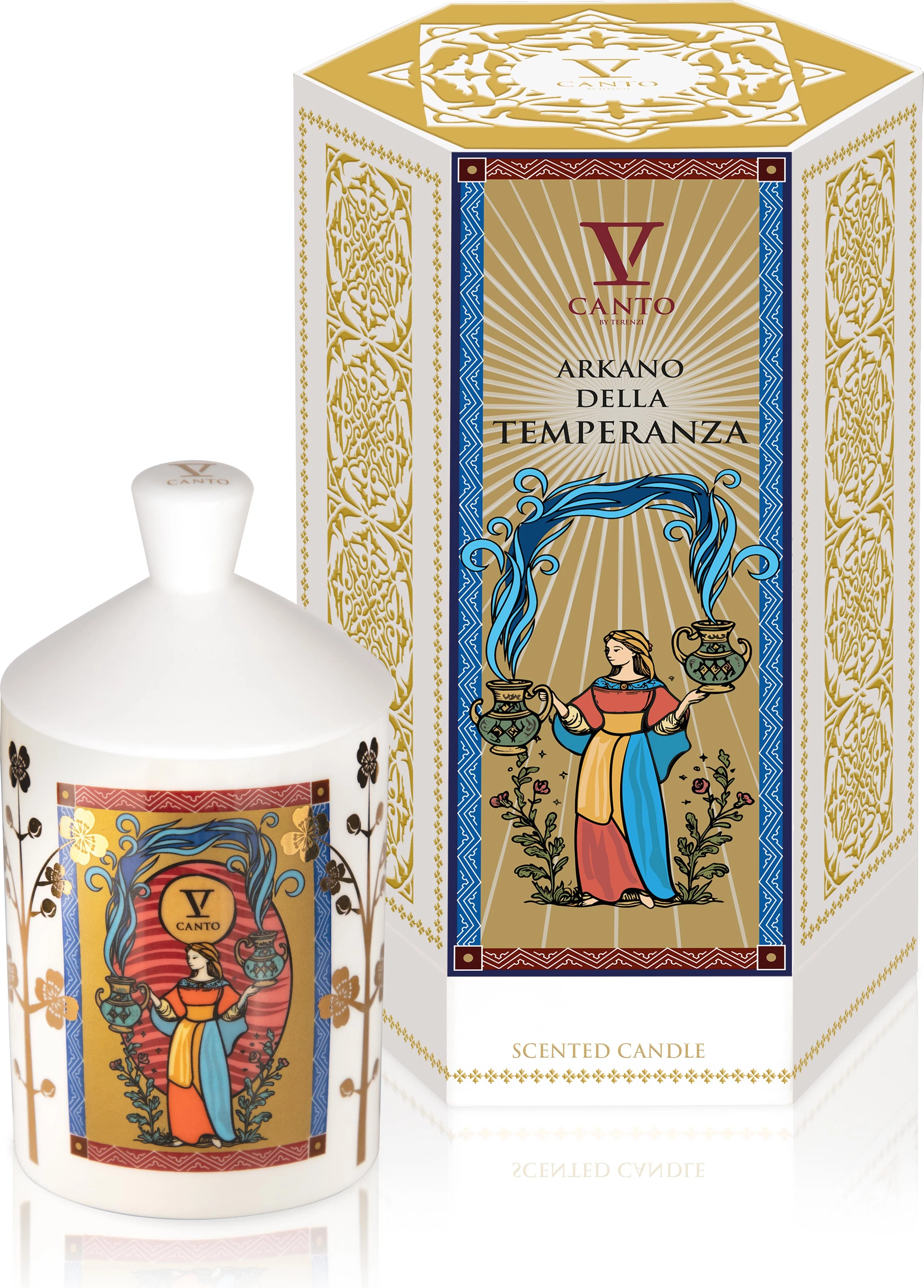 V Canto Arkano Della Temperanza Scented Candle