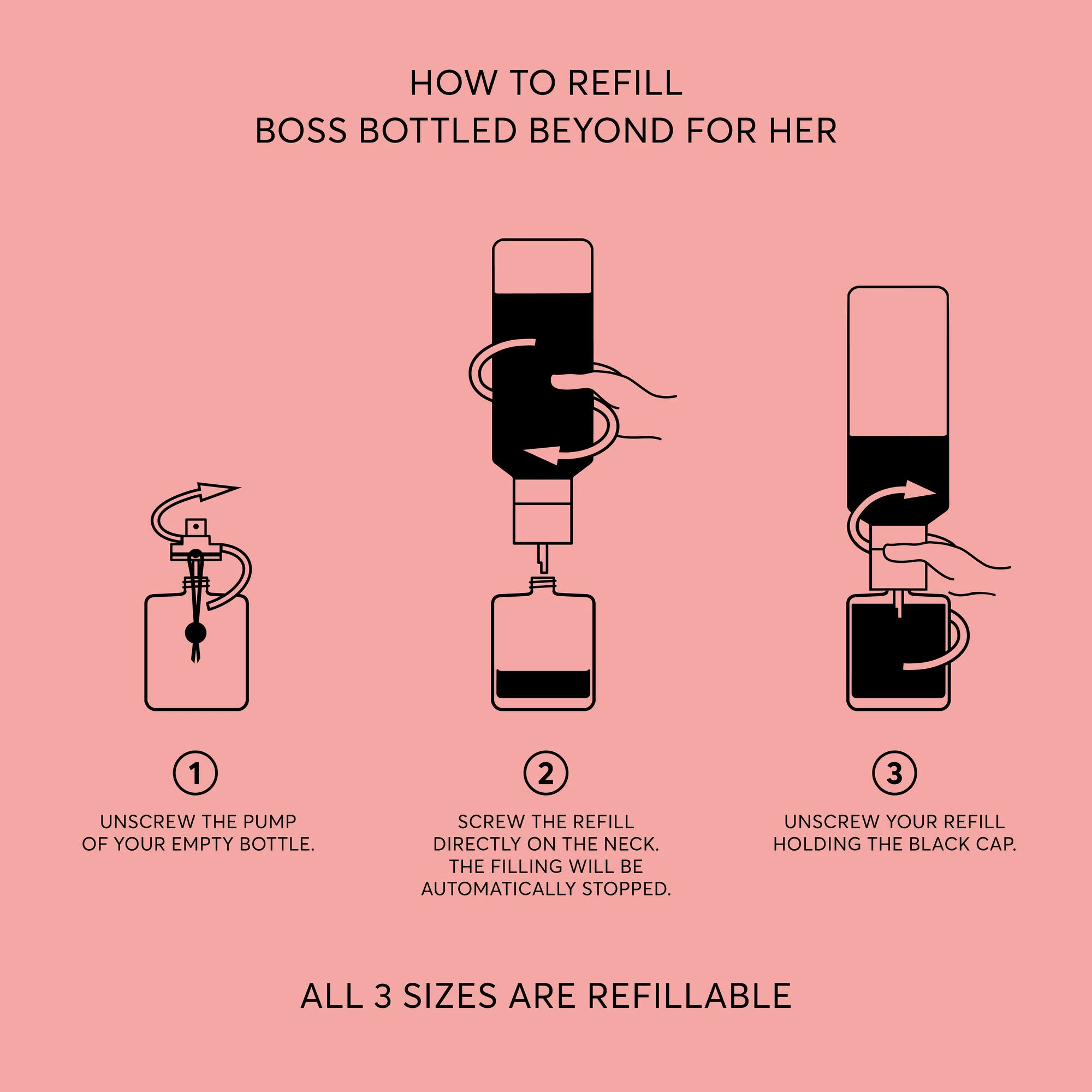 Boss Bottled Beyond for Her Refill