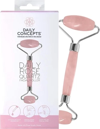 Роллер для лица Daily Concepts Daily Rose Quartz Facial Roller