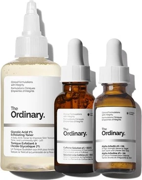 Regimen The Ordinary The Bright Set 3-Step Regimen для сияющего ровного тона кожи