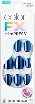 Накладные ногти Kiss самоклеящиеся ногти Impress Color Fx Reconnect