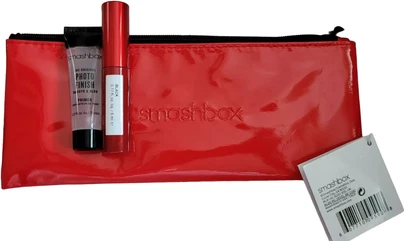 Набор Smashbox Super Fan Volumizing Mascara Black, Photo Finish Smoothing Liquid Primer