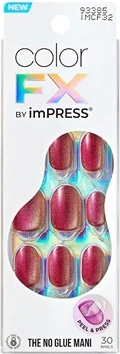 Накладные ногти Kiss Самоклеящиеся ногти Impress Color Fx Walk Out