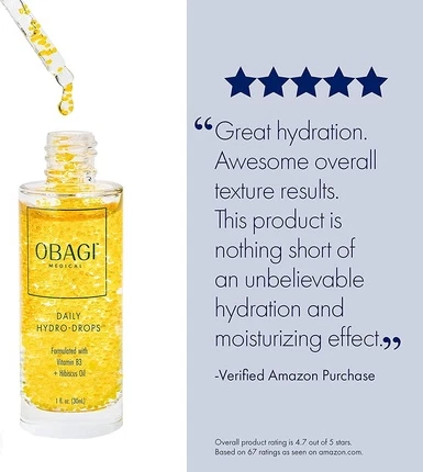 Сыворотка Obagi Daily Hydro-Drops Увлажняющая Сыворотка для Лица