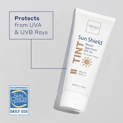 Солнцезащитный крем широкого спектра SPF 50 Obagi Sun Shield Tinted