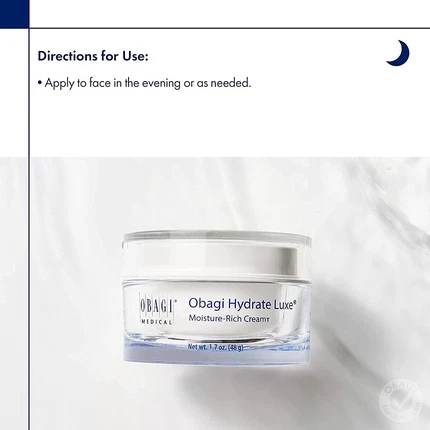 Крем с высоким содержанием влаги Obagi Hydrate Luxe