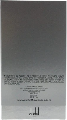 Eau de Toilette Dunhill Desire Silver Man