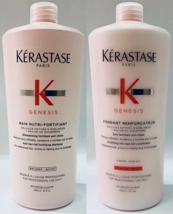 Hair Care Set Kerastase Bain Nutri Fortifiant and Fondant Genesis
