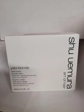 Фиолетовый бальзам Shu Uemura YUBI Blonde