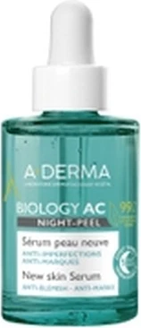 Сыворотка A-Derma Biology Ac для обновления кожи с ночным пилингом