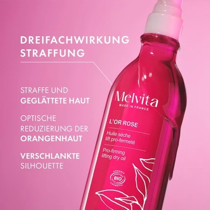 Сухое масло Melvita Rose Gold Lift