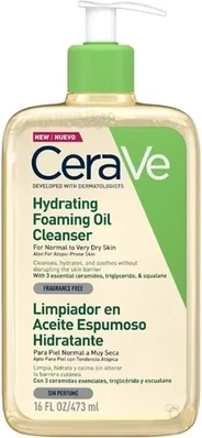 Очищающая пенка CeraVe Hydrating Foaming Oil Cleanser