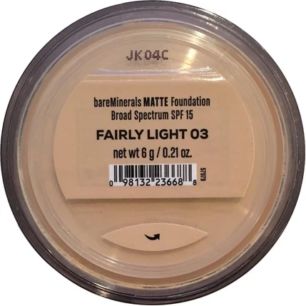 Тональная основа SPF 15 Матовая Тональная основа Bare Minerals