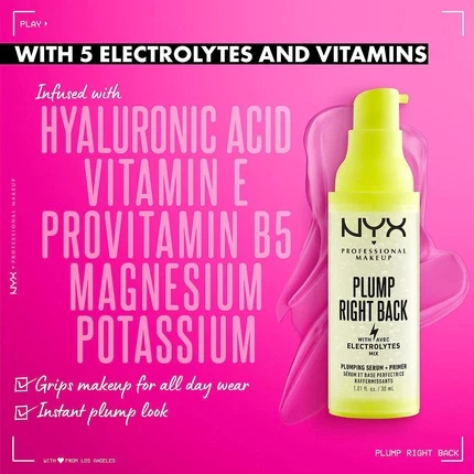 Праймер-сыворотка NYX Professional Makeup Plump Right Back