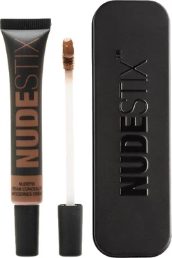 Консилер Nudestix NudeFix Cream Concealer Легкая жидкая формула с натуральным финишем Увлажняющий осветляющий корректор темных кругов под глазами Уменьшает покраснения и несовершенства Оттенок Nude 10 0.34 жидких унции 10 мл