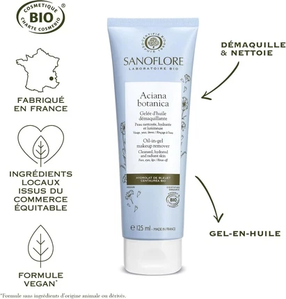 Средство для снятия макияжа Sanoflore Aciana Botanica Oil-In-Gel