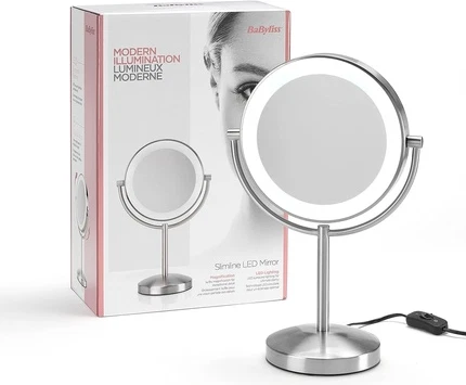 Зеркало BaByliss Slimline со светодиодной подсветкой