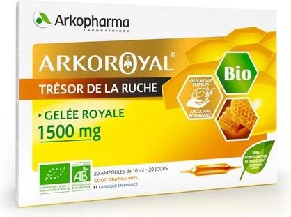 Витаминная сыворотка Arko Pharma Arkopharma Ark Royal Jelly Royale 1500мг Органическая