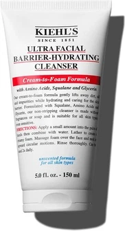 Очищающий крем Kiehl's Ultra Facial Barrier Hydrating Cleanser Cream-To-Foam Не пересушивающий