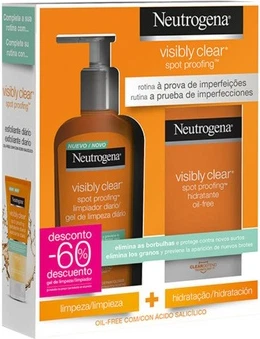 Moisturizer Cleansing Gel Set Neutrogena