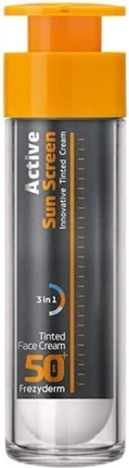 Солнцезащитный крем для лица Frezyderm Active Sun Screen Tinted Face Cream SPF50