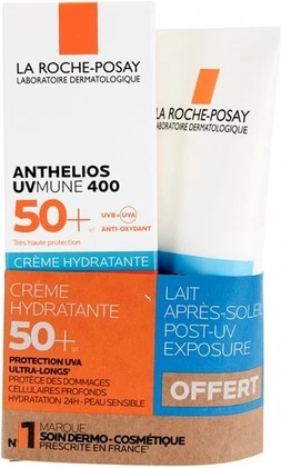 La Roche-Posay Sutuv Krem
La Roche-Posay Anthelios UVdan keyingi kuyoshdan himoya qiluvchi sut