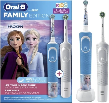 Electric Toothbrush Oral-B Family Edition Kids Frozen Vitality Pro D103