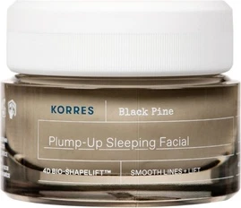 Ночной крем Korres Black Pine Plumping Sleeping Facial