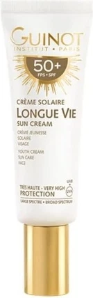 Крем для лица с защитой от солнца Guinot Longue Vie Sunscreen SPF 50+