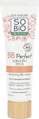 Tinted Day Cream Sobio Etic BB Cream 5-in-1 Certified Organic Perfect Clear
