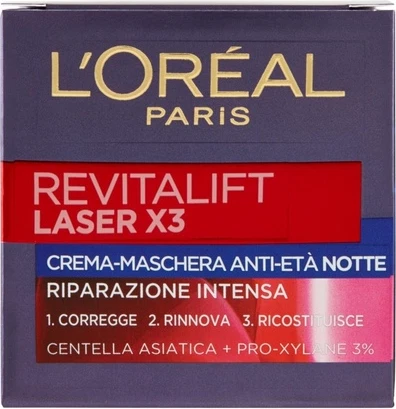Ампулы Ночные L'Oreal Professional L'Oreal Paris Revitalift Laser X3 Крем-Маска
