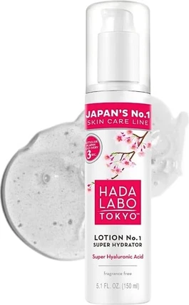 Лосьон Hada Labo Tokyo с супергиалуроновой кислотой для увлажнения