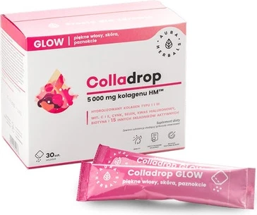 Коллагеновая добавка Aura Herbals Colladrop Glow Морской коллаген 5000мг