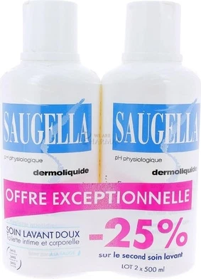 Очищающая Жидкость Saugella Dermoliquid
