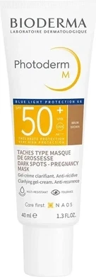 Gel-Cream Bioderma Photoderm M Colour Brown SPF 50 High Protection Sunscreen