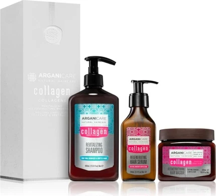 Наборы для ухода за волосами Arganicare Collagen Программа Восстановления и Реструктуризации