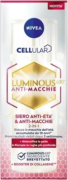 Антивозрастная сыворотка Nivea Cellular Luminous630 для повышения уровня коллагена