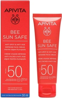 Cream Antistains And Antiaging Spf50 Apivita Bee Sun Safe