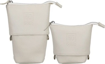 Набор кистей Ilu Basic Set 10 Кистей для Макияжа с Розовой Сумкой