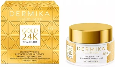 Крем для лица Dermika Luxury Gold 24k
