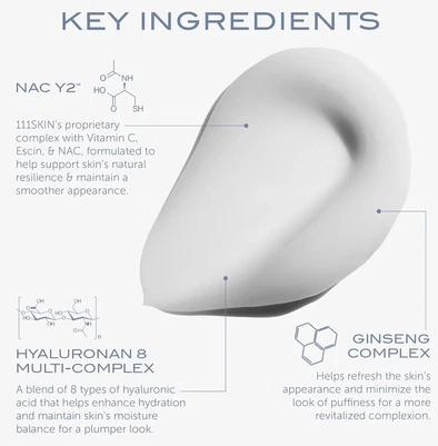 Hydrating Gel Face Cream 111skin Cryo Revitalising Moisturiser