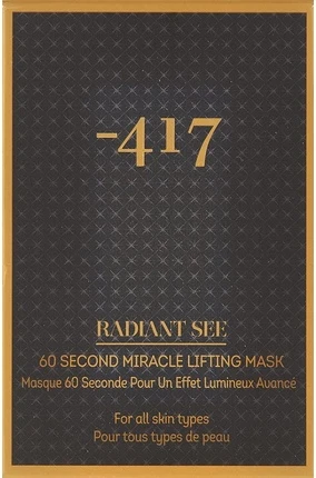 Крем против старения для лица Minus 417 60 Second Miracle Лифтинг-крем
