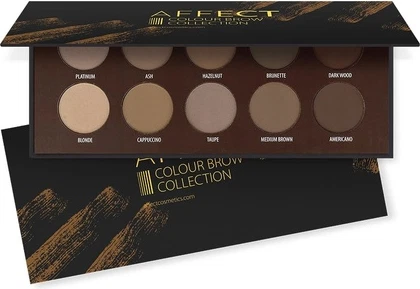 Палетка теней для век Affect из коллекции Colour Brow