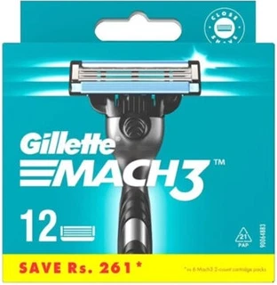 Сменные лезвия Gillette Mach3