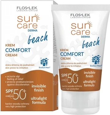 Крем Floslek Sun Care Derma Beach Comfort Крем SPF 50+