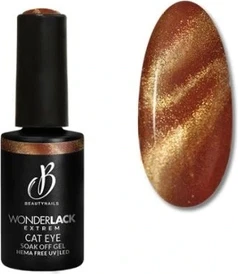 Лак для ногтей Beautynails Hema Free Cat Eye Коралловый риф