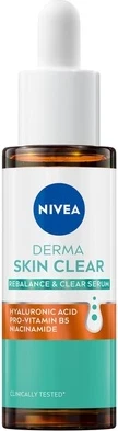 Сыворотка Nivea Derma Skin Clear Rebalance & Clear Serum
